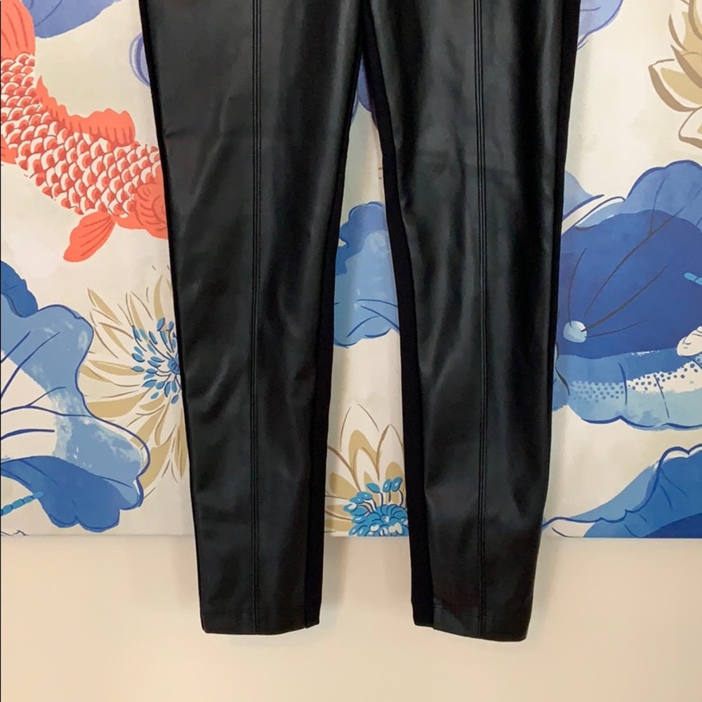 Ann Taylor Faux Leather Leggings - Picture 6 of 10